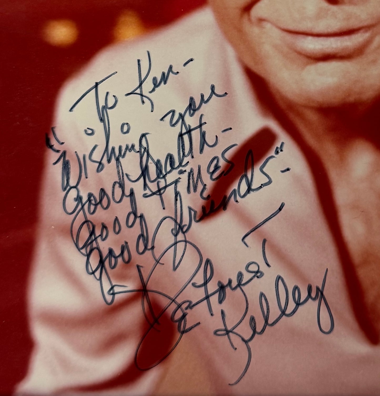 DeForest Kelley, Doctor 'Bones' McCoy, Star Trek Original Series Hand Signed Framed Photo With COA