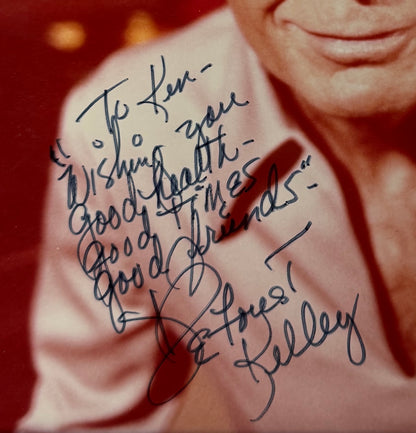 DeForest Kelley, Doctor 'Bones' McCoy, Star Trek Original Series Hand Signed Framed Photo With COA