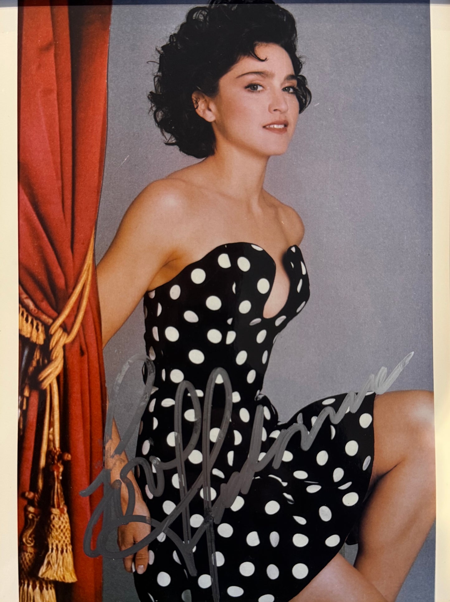 Madonna, Actress, Singer, Cultural Icon, Hand Signed Framed Photo With COA