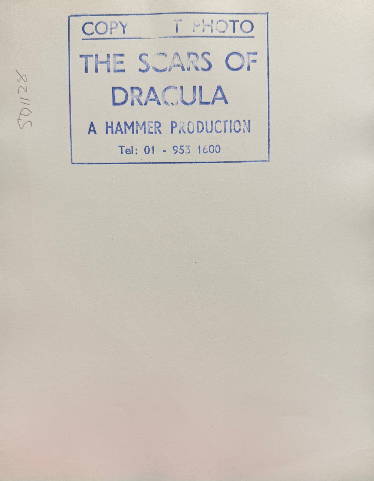 Christopher Lee, Hand Signed 'Scars Of Dracula' Framed Photo With COA
