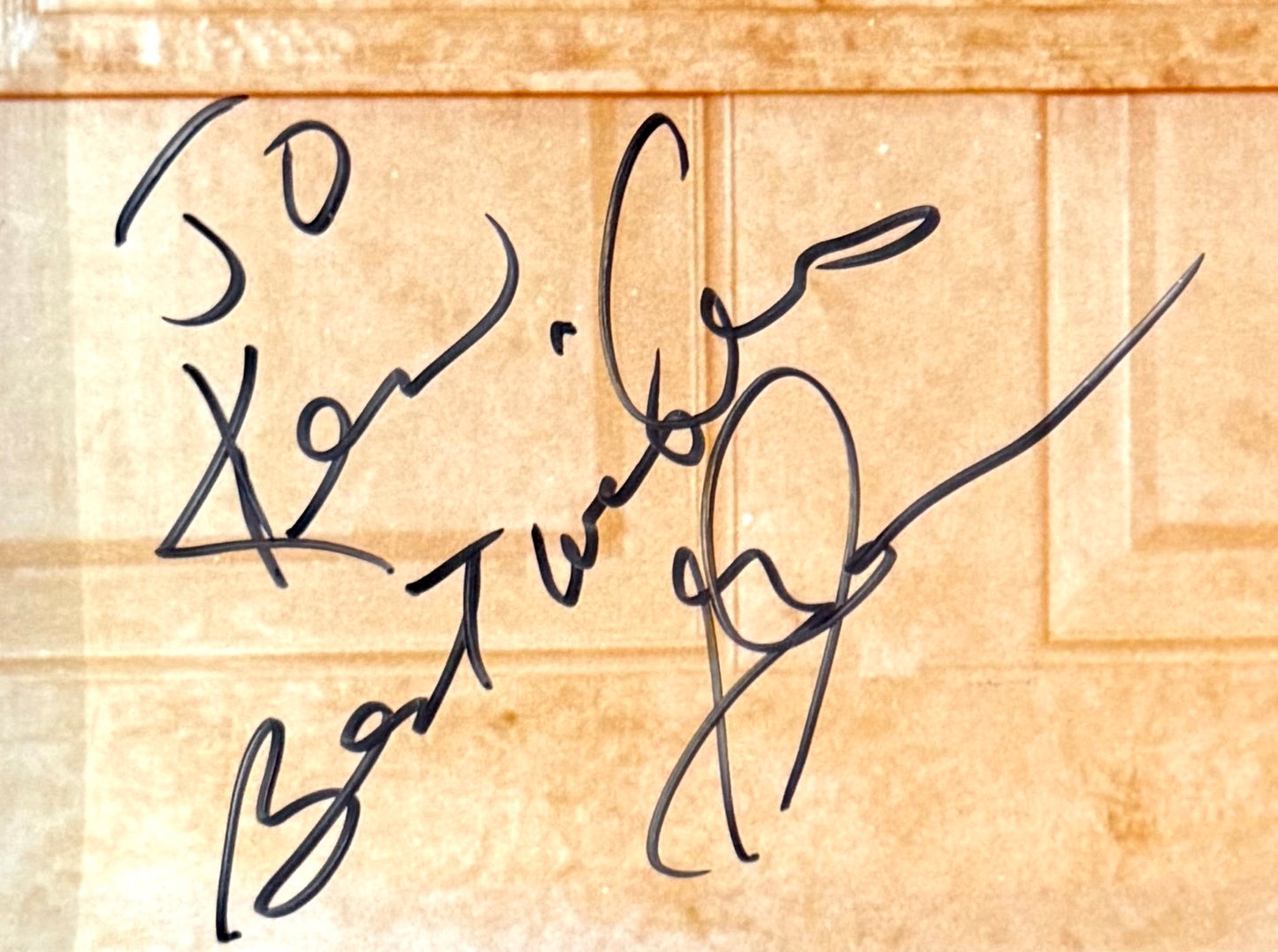 Glen Campbell, Singer, Cultural Icon, Hand Signed Framed Photo With COA