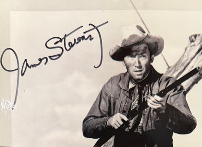 James 'Jimmy' Stewart, Hand Signed Framed Film Photo With COA