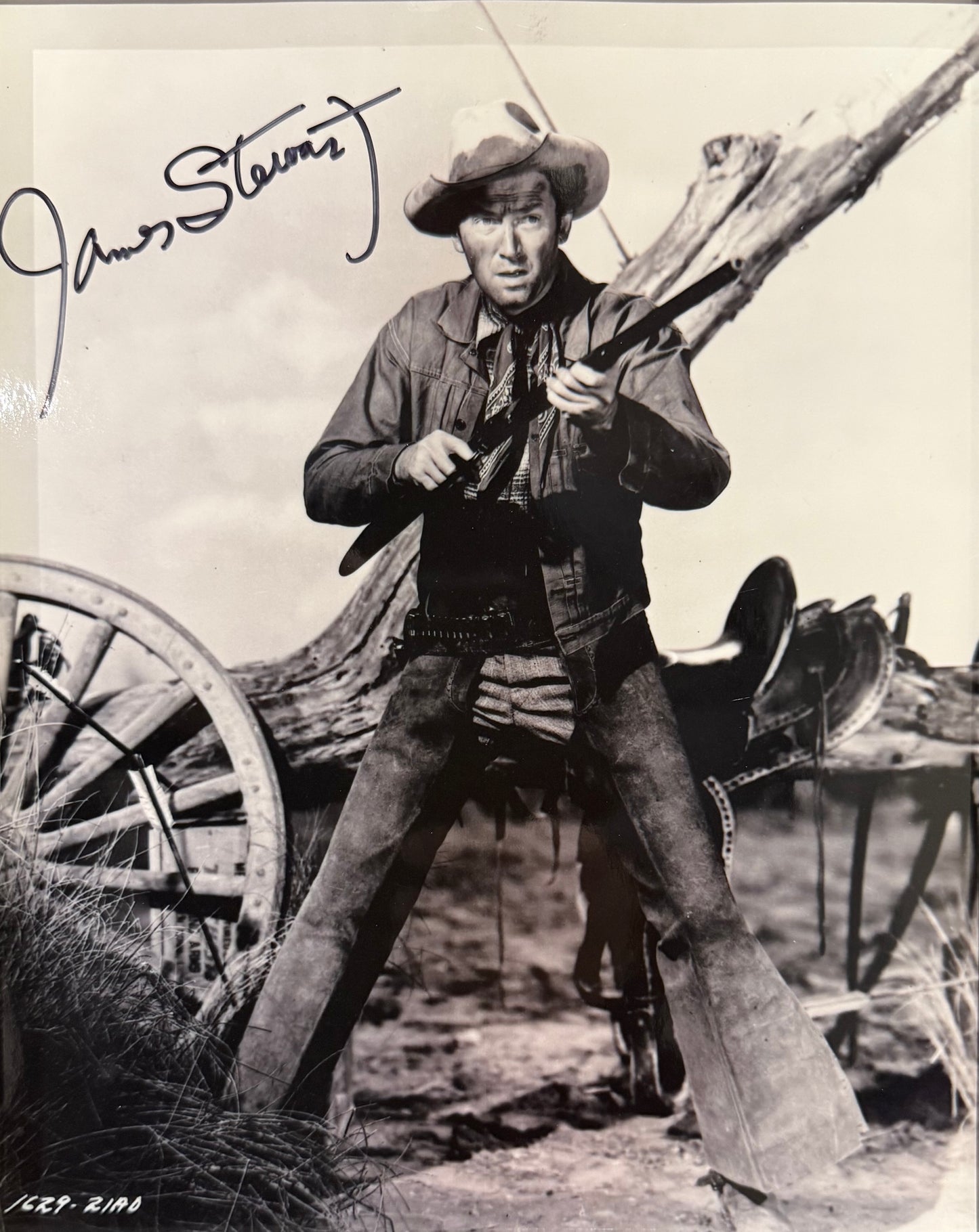 James 'Jimmy' Stewart, Hand Signed Framed Film Photo With COA
