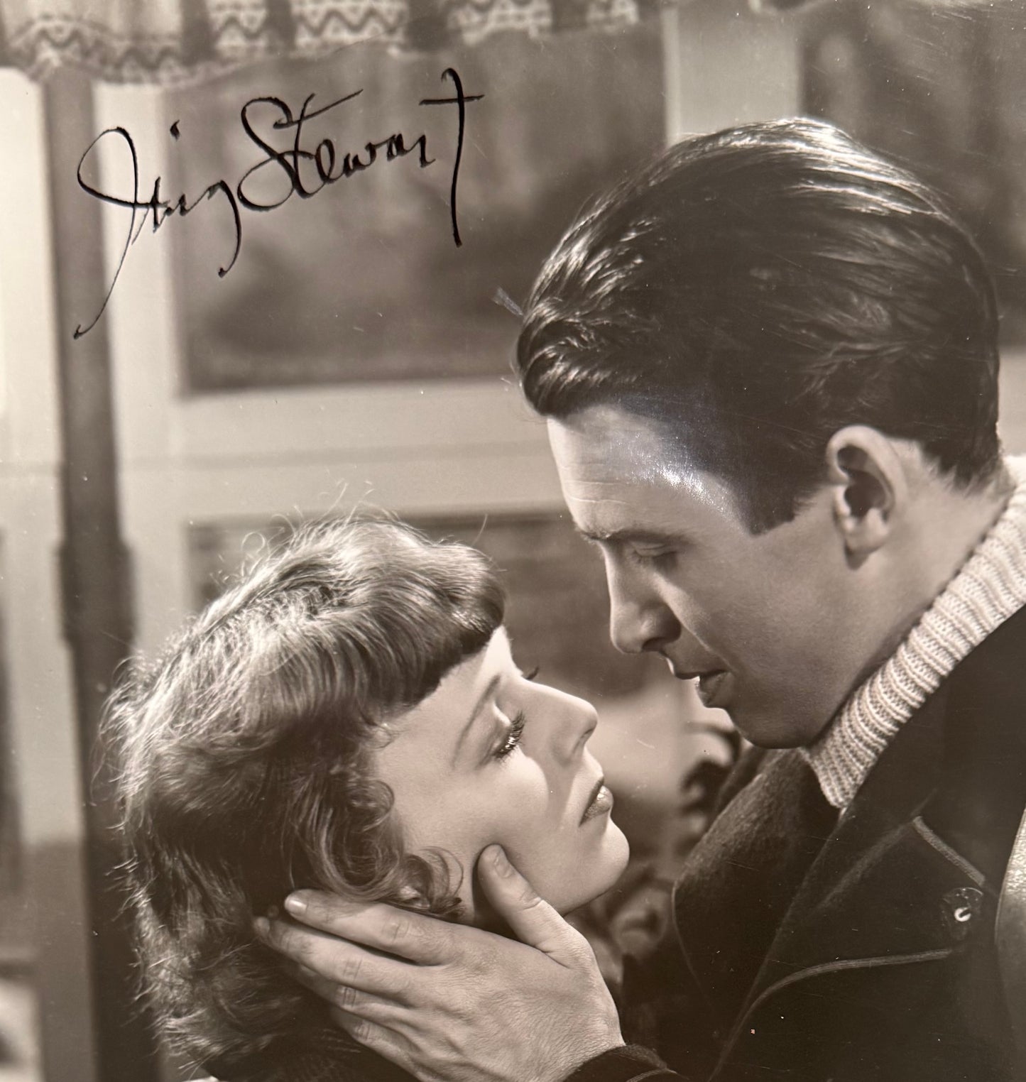 James 'Jimmy' Stewart, Hand Signed Framed Film Photo With COA