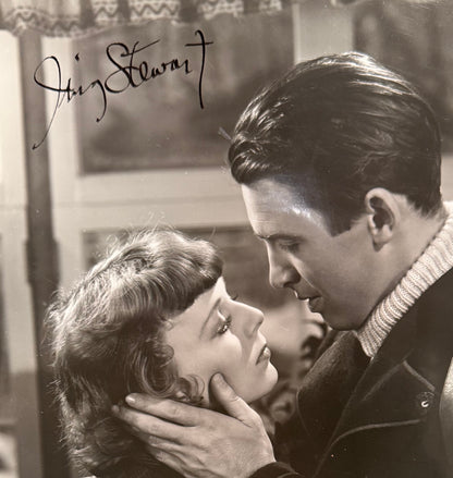 James 'Jimmy' Stewart, Hand Signed Framed Film Photo With COA