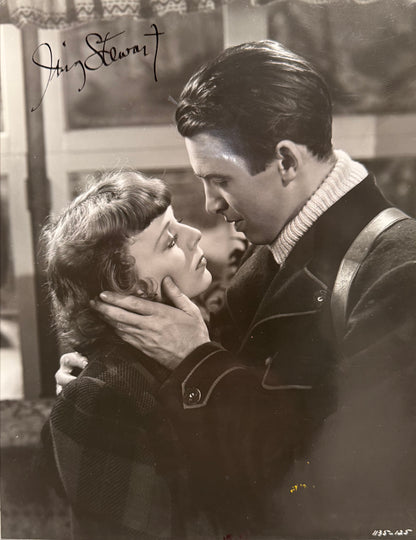 James 'Jimmy' Stewart, Hand Signed Framed Film Photo With COA