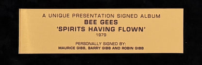 The Bee Gees Full Band Hand Signed Mounted Album Presentation & Our Price COA