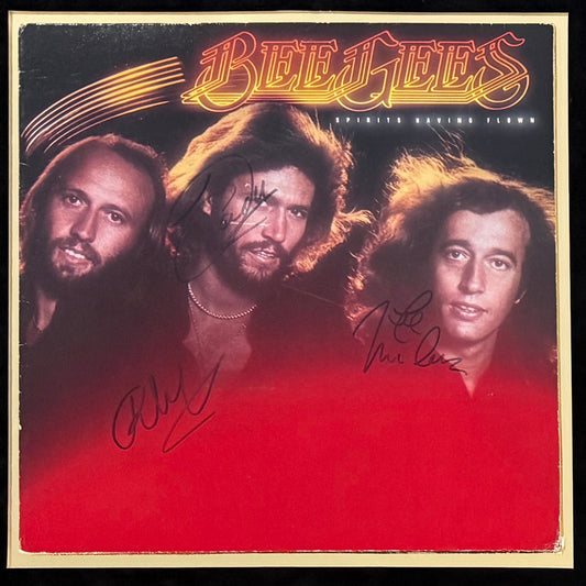 The Bee Gees Full Band Hand Signed Mounted Album Presentation & Our Price COA