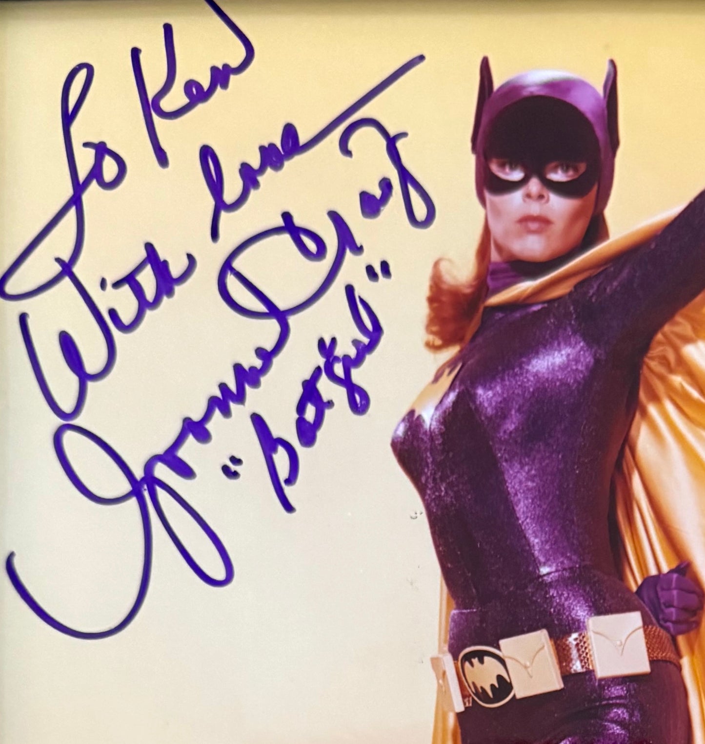 Yvonne Craig Guaranteed Hand Signed Original 'Batgirl' Photo With COA
