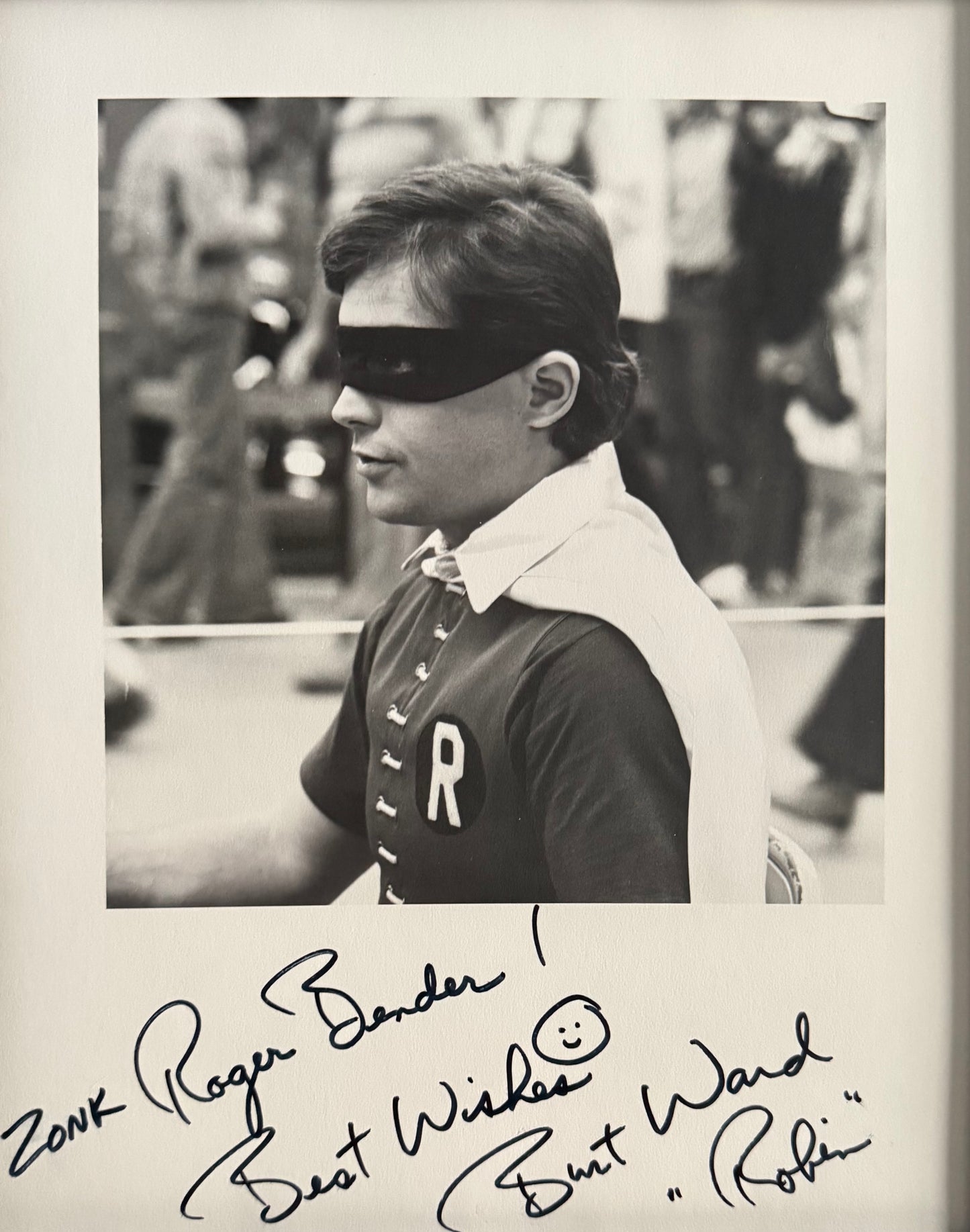 Burt Ward, Guaranteed Hand Signed Mounted, Framed 'Batman' Presentation & COA