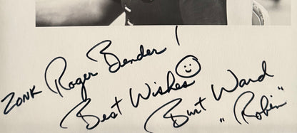 Burt Ward, Guaranteed Hand Signed Mounted, Framed 'Batman' Presentation & COA