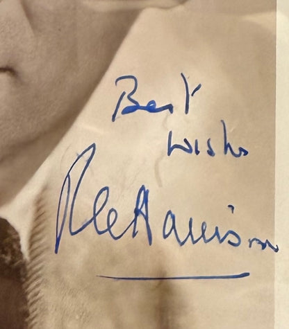 Rex Harrison, Hand Signed Original Publicity Photo & COA