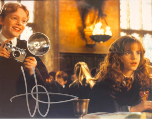HUGH MITCHELL - COLIN CREEVEY HARRY POTTER HAND SIGNED PHOTO WITH COA