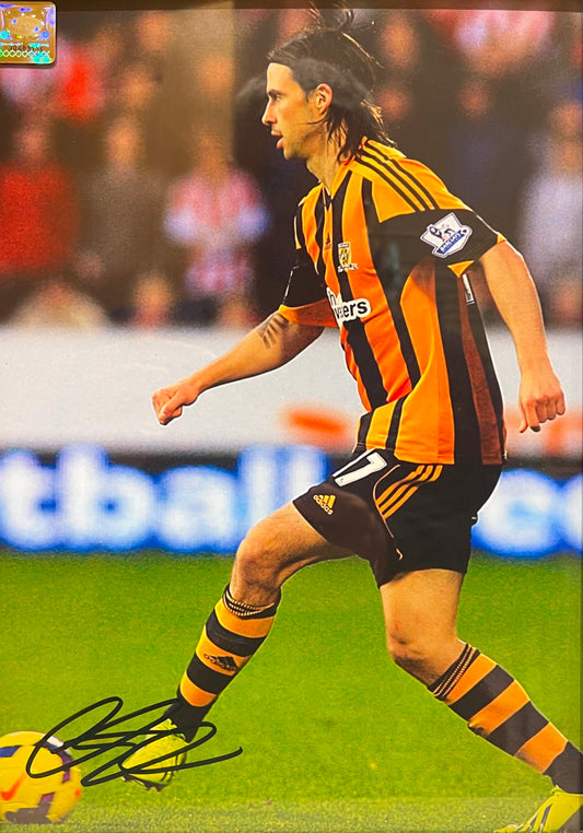 GEORGE BOYD HAND SIGNED FRAMED PHOTO WITH COA