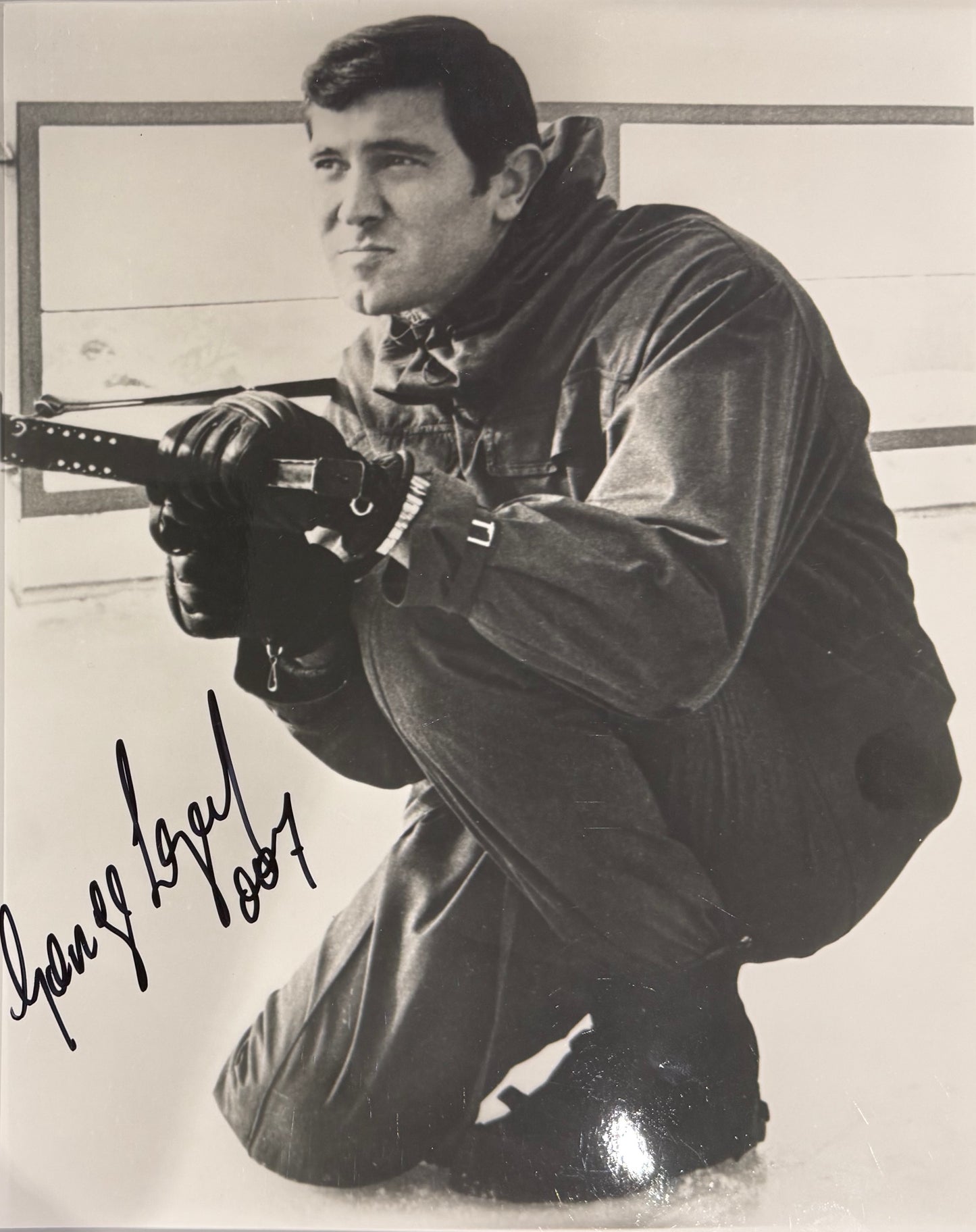 George Lazenby, Former James Bond 007, Hand Signed Photo & COA