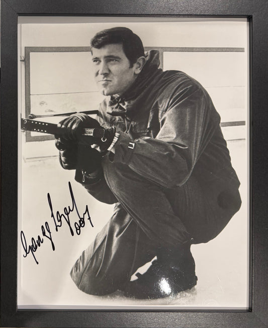 George Lazenby, Former James Bond 007, Hand Signed Photo & COA
