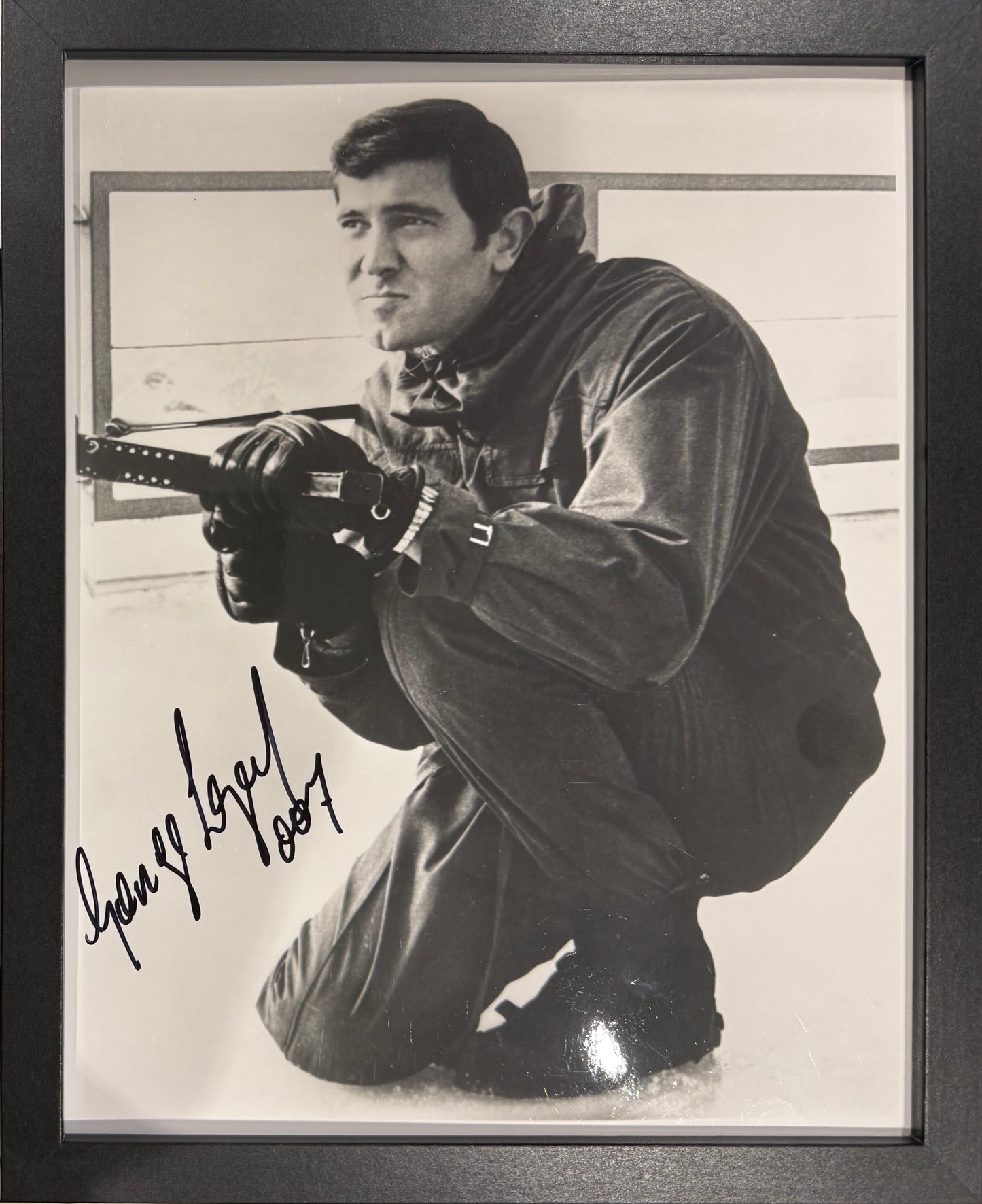 George Lazenby, Former James Bond 007, Hand Signed Photo & COA