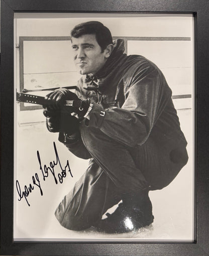 George Lazenby, Former James Bond 007, Hand Signed Photo & COA