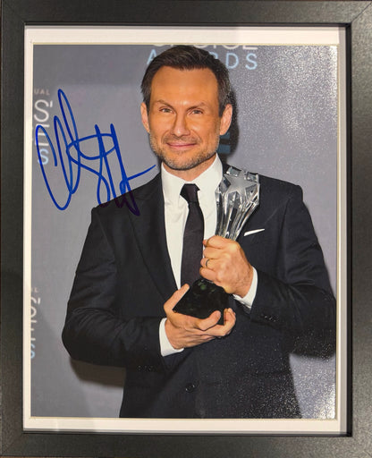 Christian Slater, Hand Signed Framed 25cm x 20cm Photo With COA