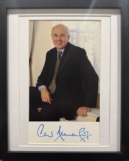 Iain Duncan Smith, Former British Minister, Hand Signed Photo With COA