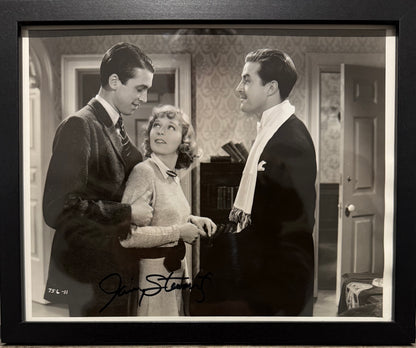 James 'Jimmy' Stewart, Hand Signed Framed Film Photo With COA