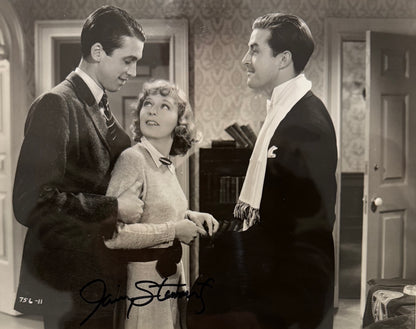 James 'Jimmy' Stewart, Hand Signed Framed Film Photo With COA