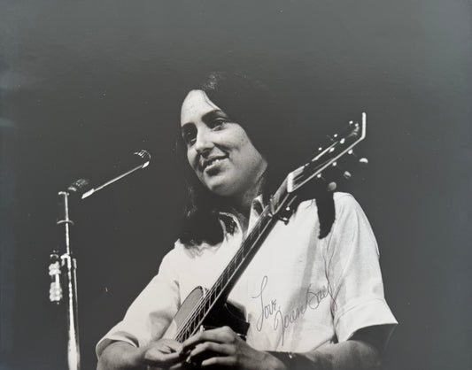 Joan Baez, Folk Singer, Cultural Icon, Hand Signed Framed Photo With COA