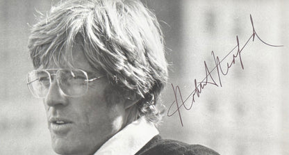 Robert Redford Hand Signed Original 'Ordinary People' Publicity Photo & COA