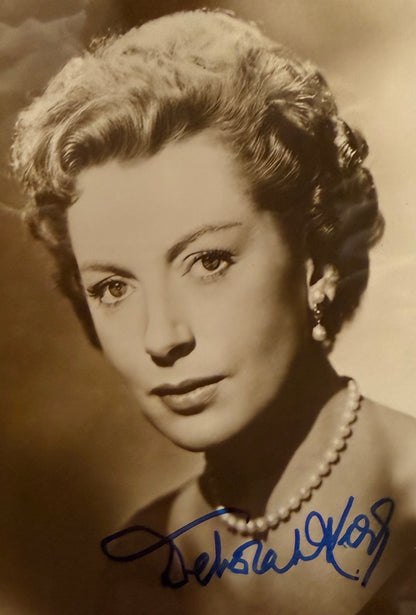 Deborah Kerr, British Actress, Hand Signed Framed Photo & COA