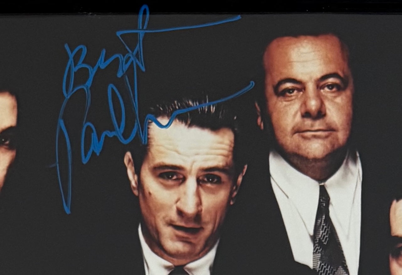 Goodfellas Multi-Actor Hand Signed Framed, Mounted Original Film Photo & COA