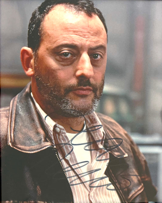 Jean Reno, French, Spanish Actor, Hand Signed Framed, Publicity Photo & COA