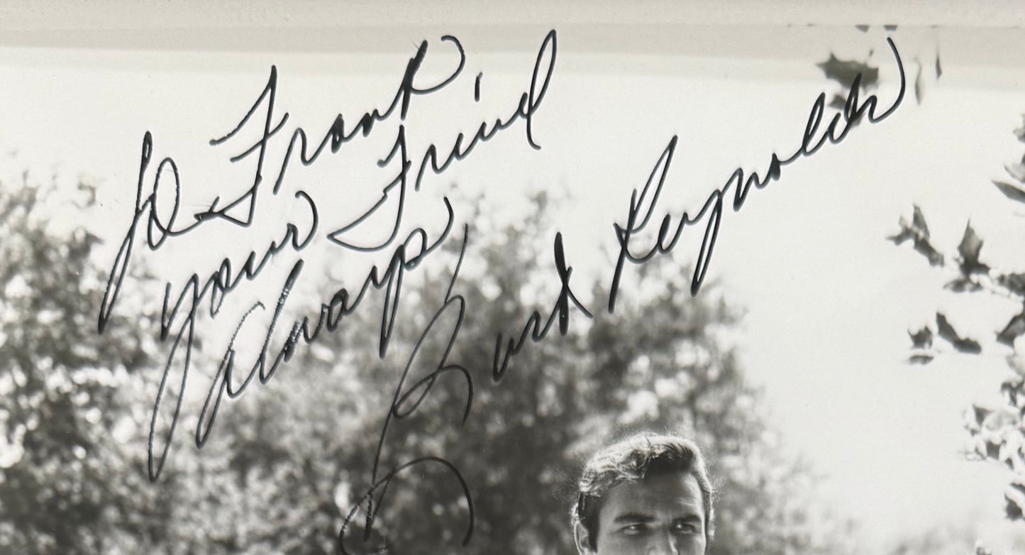 Burt Reynolds Hand Signed Framed 25cm x 20cm 'Nickelodeon' Film Photo With COA
