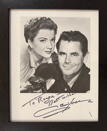 Glenn Ford Hand Signed Framed 25cm x 20cm Publicity Photo & COA