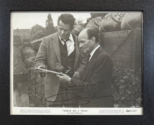 Glenn Ford Hand Signed Framed 25cm x 20cm Publicity Photo & COA