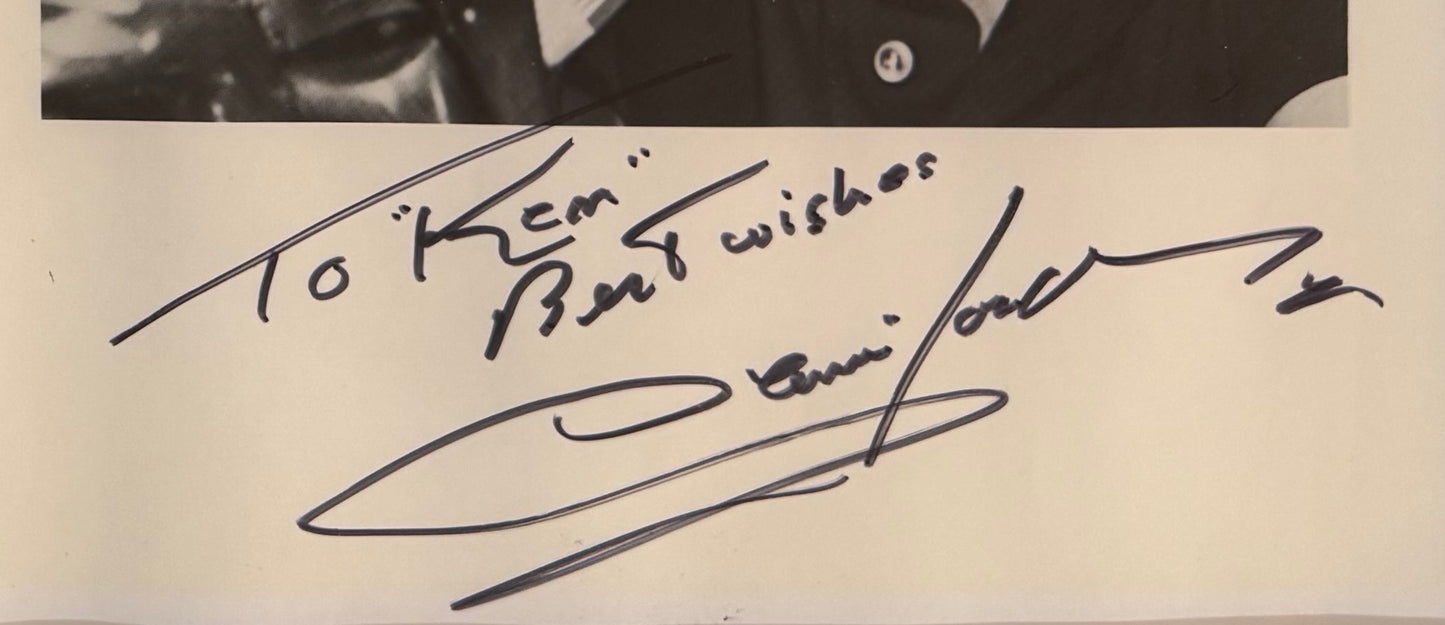 Glenn Ford Hand Signed Framed 25cm x 20cm Publicity Photo & COA