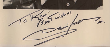 Glenn Ford Hand Signed Framed 25cm x 20cm Publicity Photo & COA