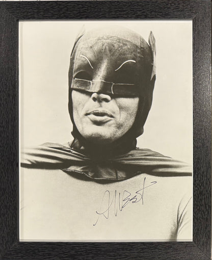 Adam West, Original 'Batman' Series Star, Framed Hand Signed Original Photo With COA