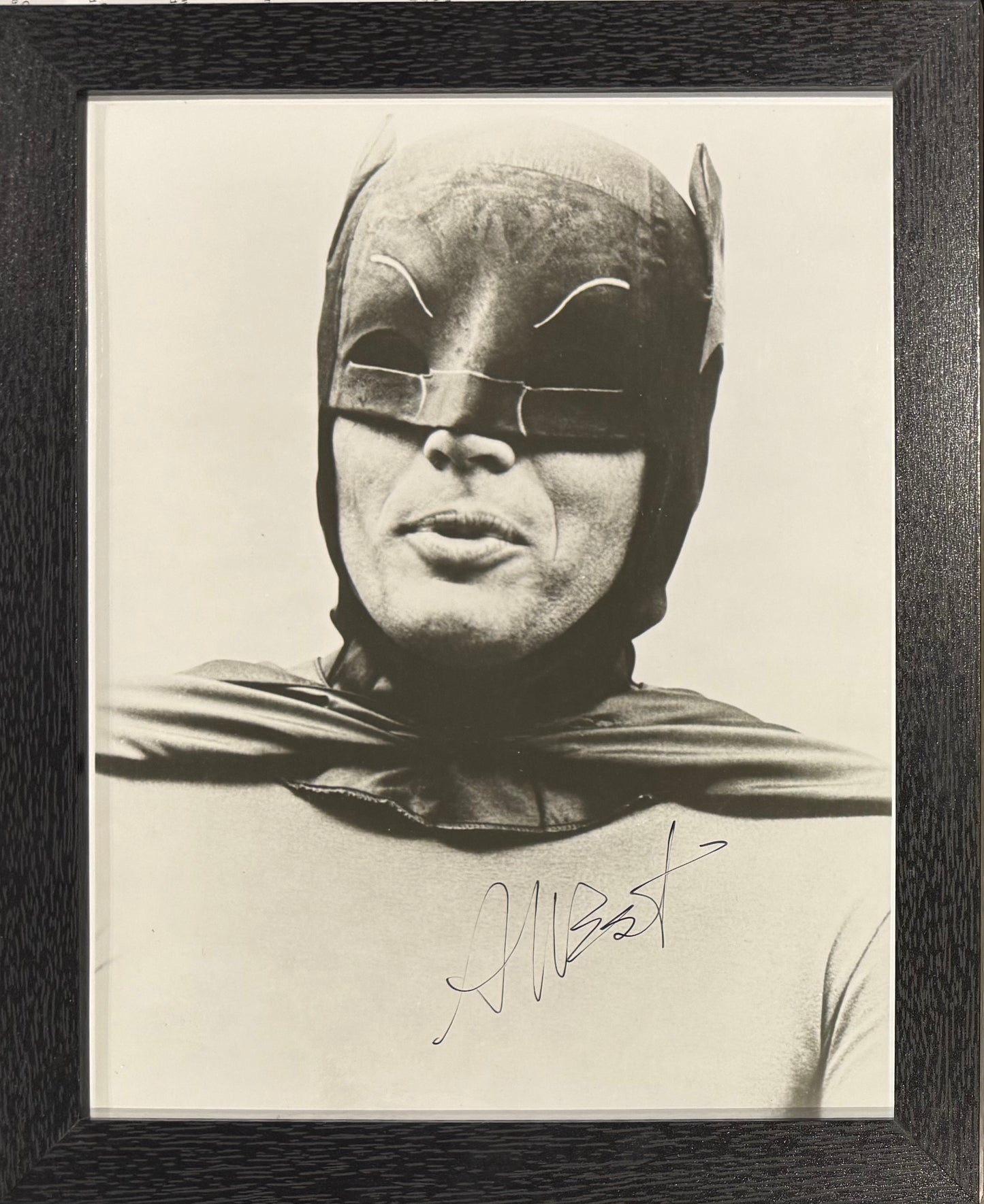 Adam West, Original 'Batman' Series Star, Framed Hand Signed Original Photo With COA