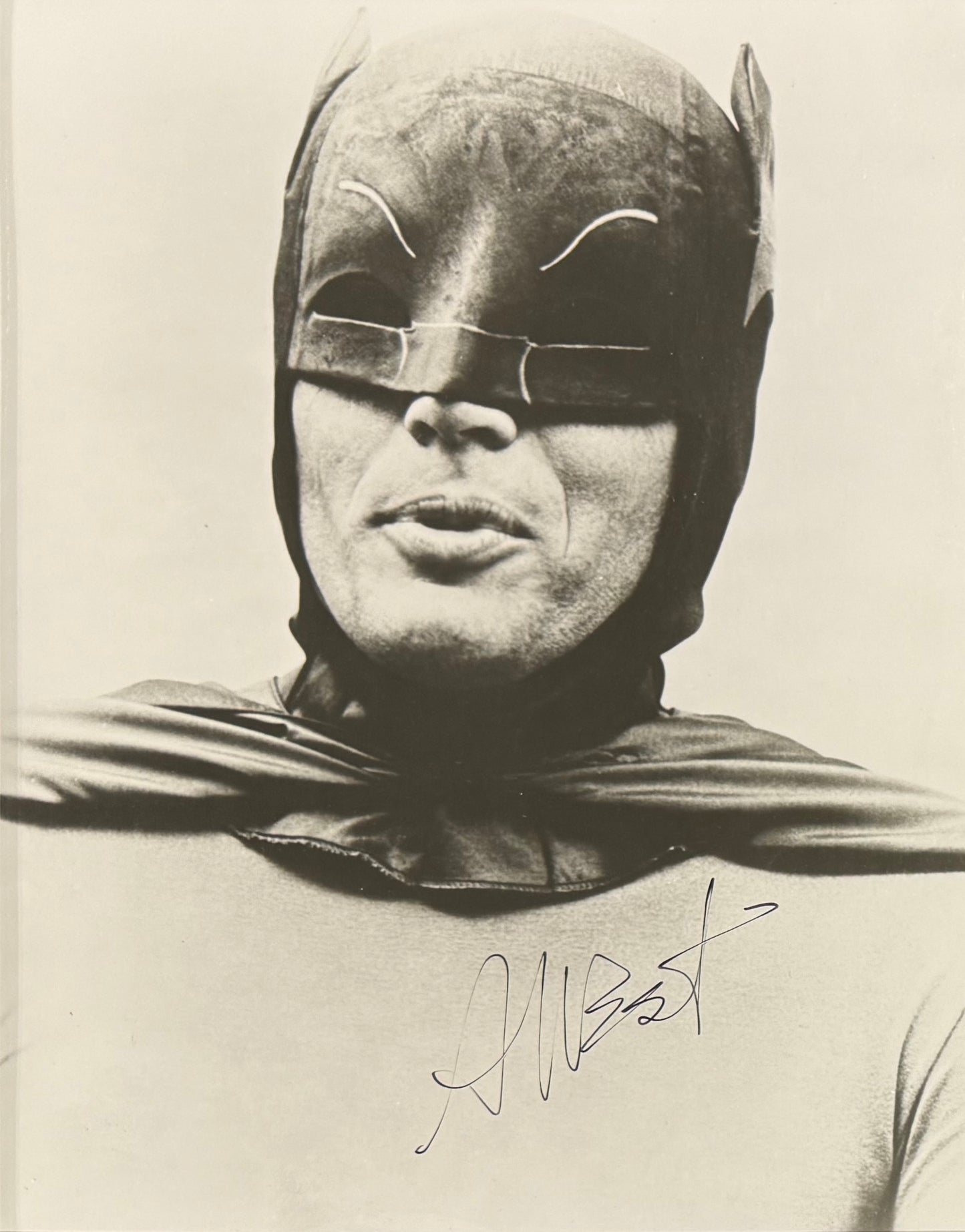 Adam West, Original 'Batman' Series Star, Framed Hand Signed Original Photo With COA