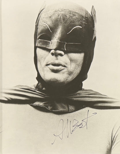 Adam West, Original 'Batman' Series Star, Framed Hand Signed Original Photo With COA