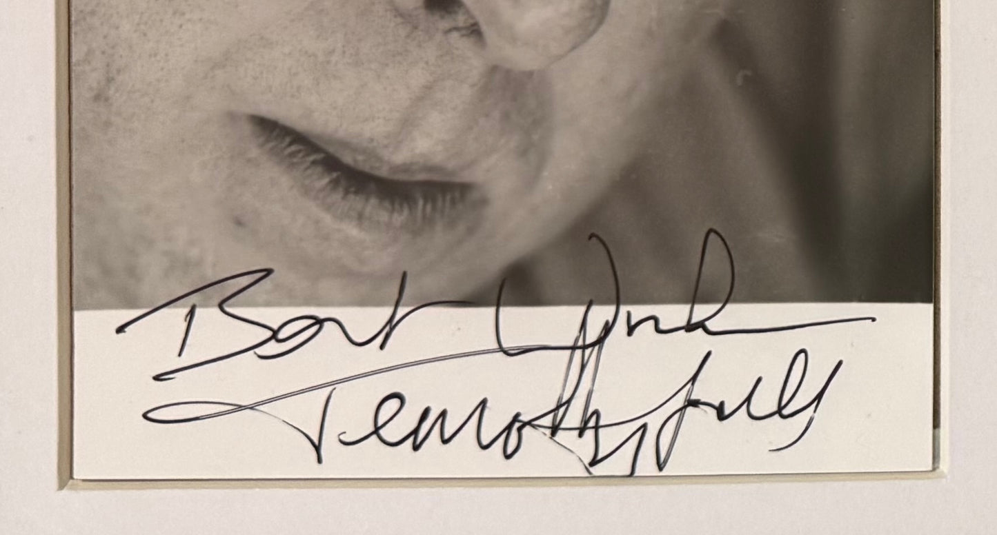 Timothy Spall, Famous Harry Potter English Actor, Hand Signed Photo With COA