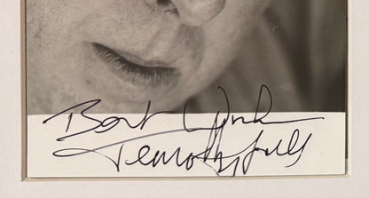 Timothy Spall, Famous Harry Potter English Actor, Hand Signed Photo With COA