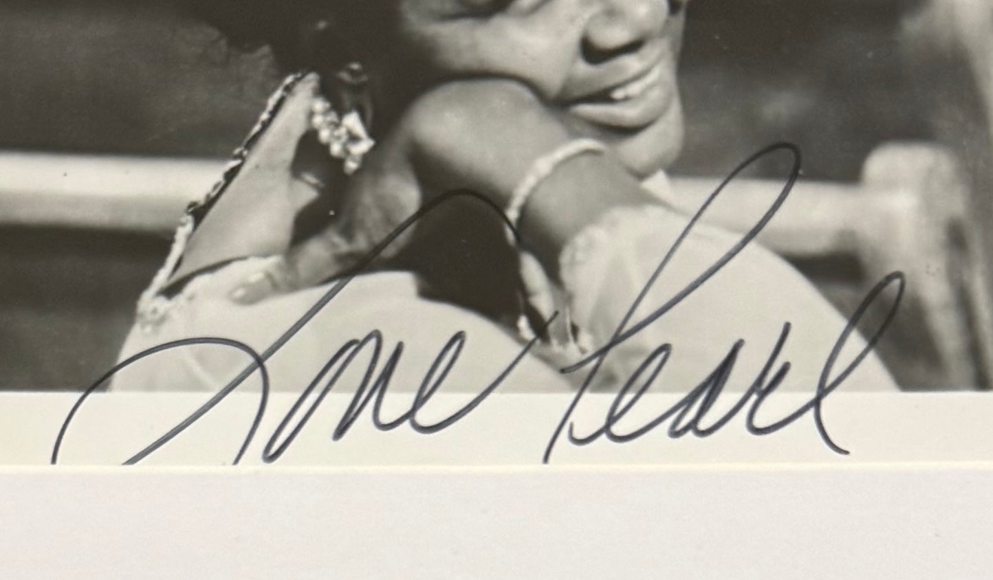 Pearl Bailey, Actress, Singer, Hand Signed Framed Photo & COA