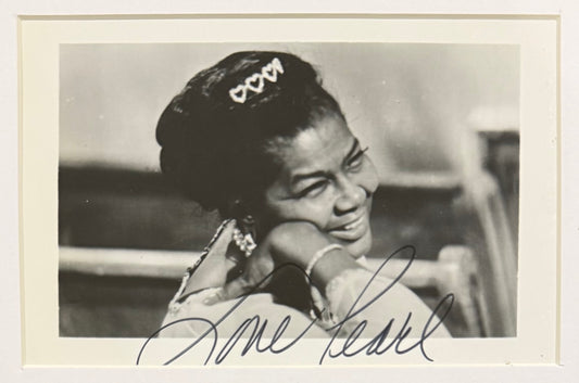 Pearl Bailey, Actress, Singer, Hand Signed Framed Photo & COA