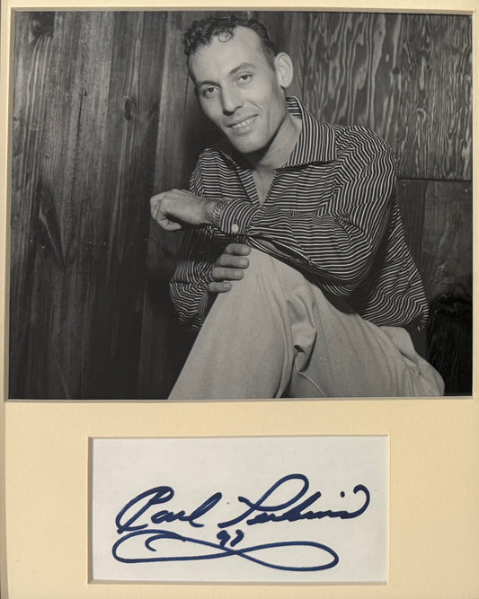 Carl Perkins, Singer, Guitarist, Hand Signed Framed 25cm x 20cm Original Photo & COA