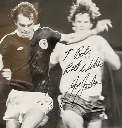 JOE JORDAN HAND SIGNED PHOTO WITH COA