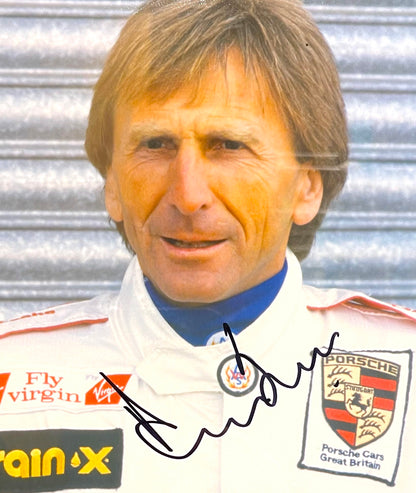 Derek Bell - Former F1 Formula One Driver - Hand Signed Photo With COA