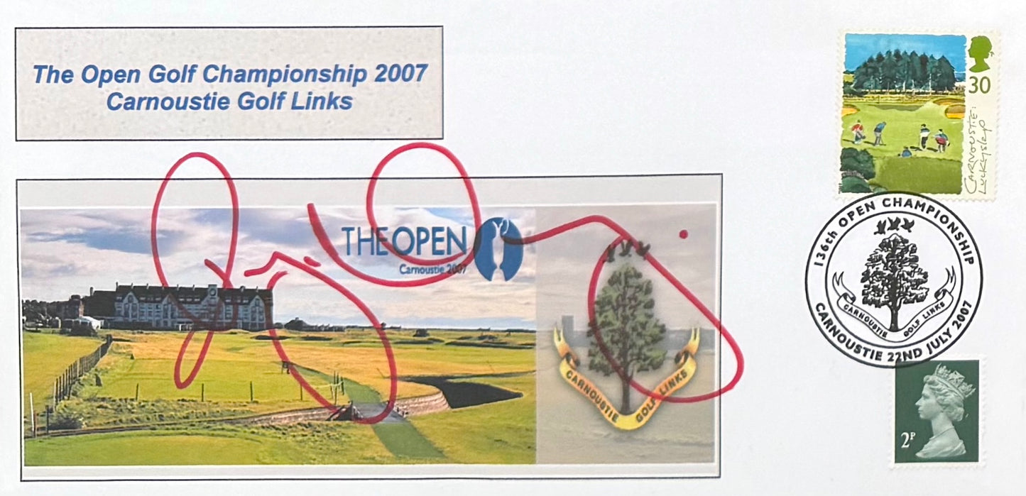 Rory McIlroy, Golf Legend, Hand Signed First Day Cover FDC 40cm x 30cm Framed With COA