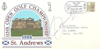 Seve Ballesteros, Golf Legend, Hand Signed First Day Cover FDC 40cm x 30cm Framed With COA