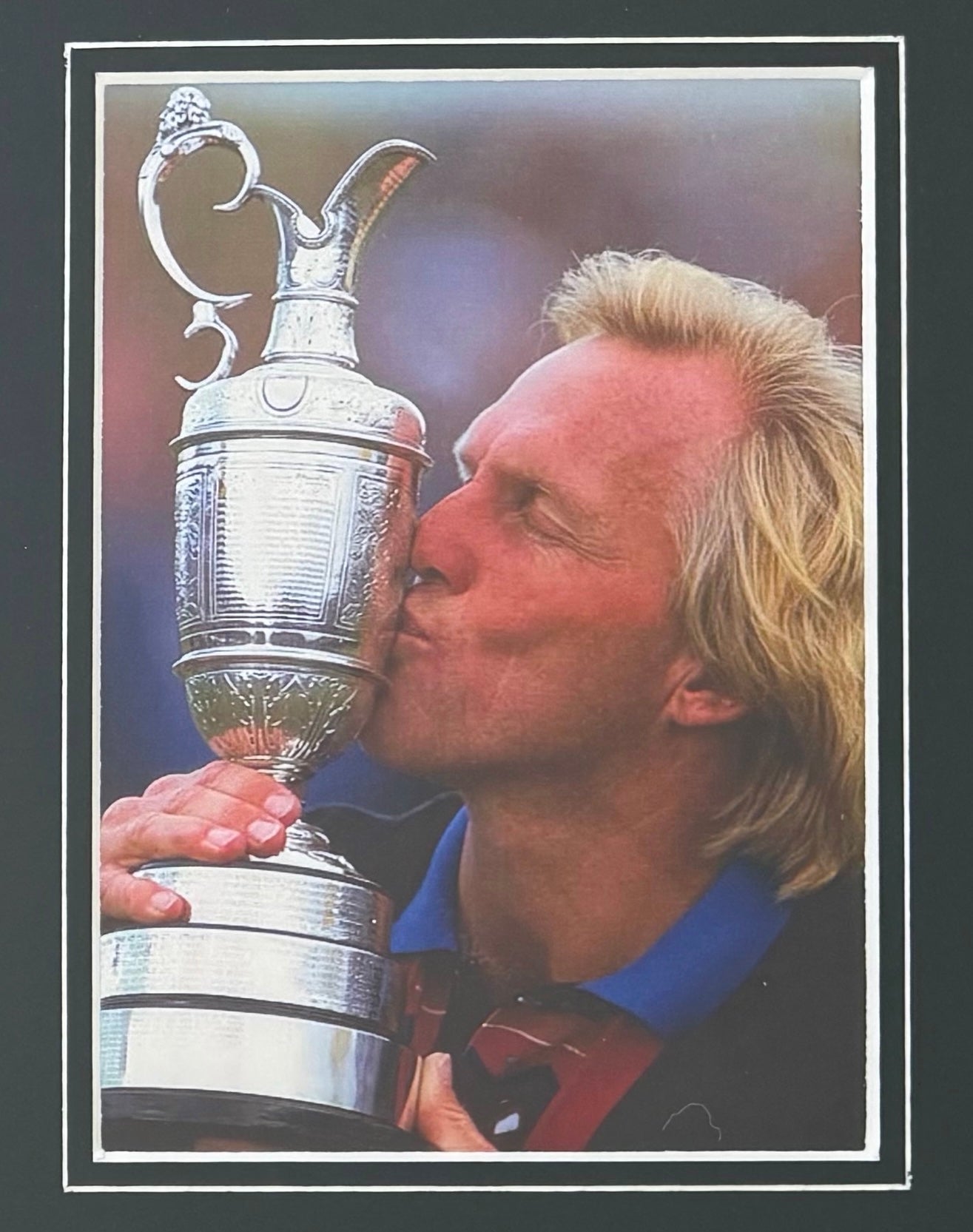 Greg Norman, Golf Legend, Hand Signed First Day Cover FDC 40cm x 30cm Framed With COA